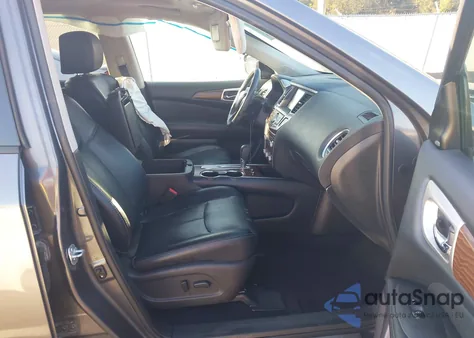 2017 Nissan Pathfinder Platinum z USA, uszkodzony, nr VIN 5N1DR2MN9HC609053